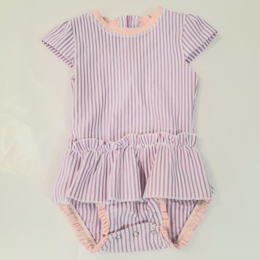 Rufflebutts one-piece swimsuit 12-18 months